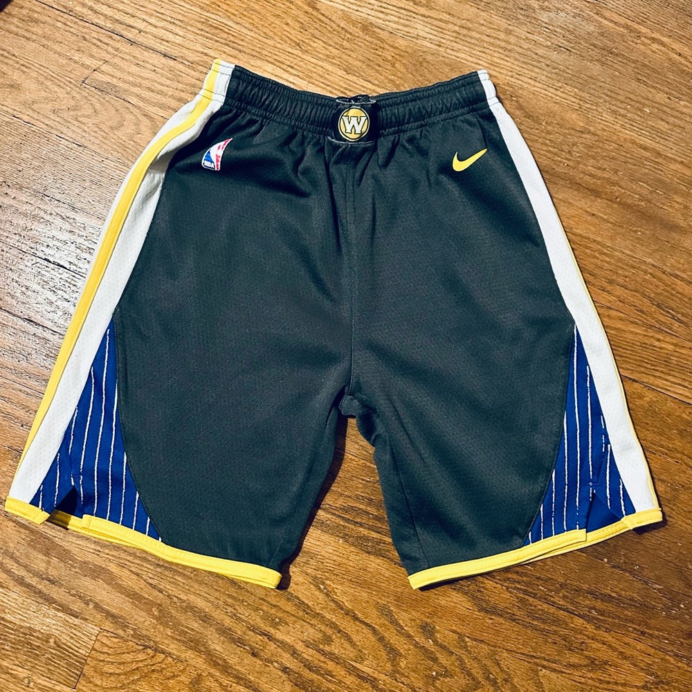 NBA Golden Warriors Kids Athletic Shorts